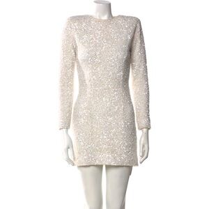 H&M Sequin White Dress